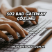 502 Bad Gateway Çözümü