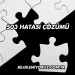 503 Hatası Çözümü