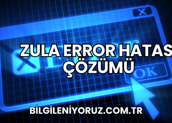 Zula Error Hatası Çözümü