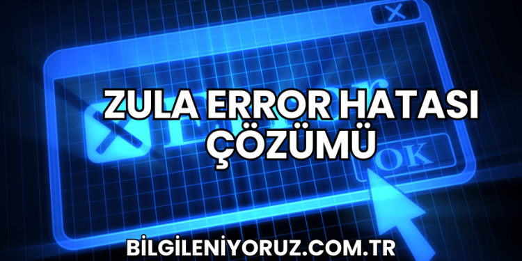 Zula Error Hatası Çözümü